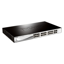 24-Port 10/100/1000Mbps + 4-Port SFP PoE