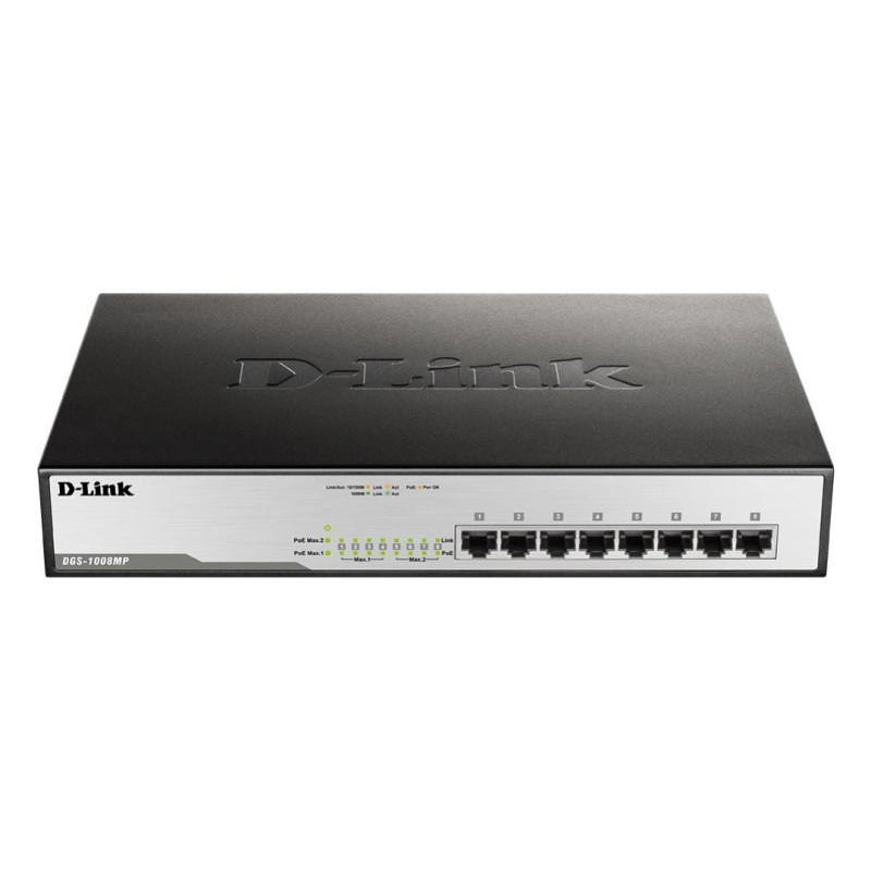 8-Port Desktop Gigabit PoE+ Switch