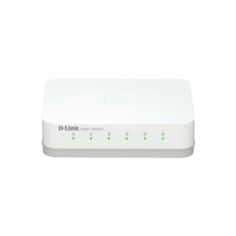 Unmanaged 5-Port 10/100/1000BASE-T Switc