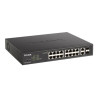 18-PORT 16 POE+ 2 COMBO RJ45/SFP 130W