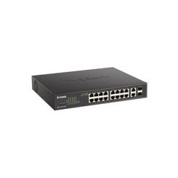18-PORT 16 POE+ 2 COMBO RJ45/SFP 130W