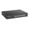 18-PORT 16 POE+ 2 COMBO RJ45/SFP 130W