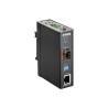 10/100/1000 Mbps to SFP Industrial Media