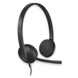 H340 USB HEADSET - BLACK.