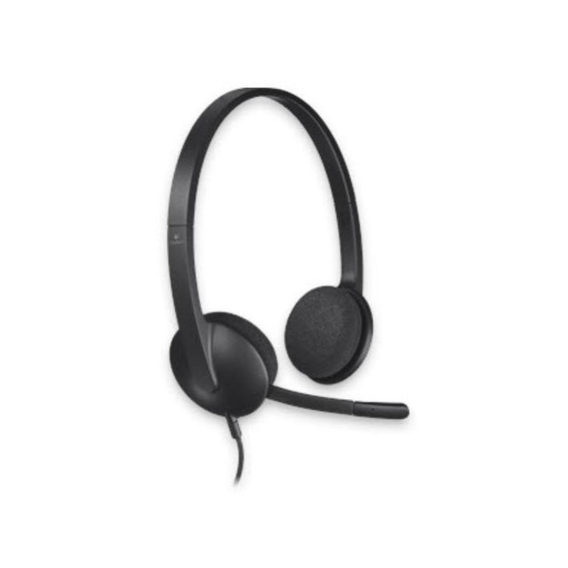 H340 USB HEADSET - BLACK.