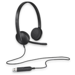 H340 USB HEADSET - BLACK.