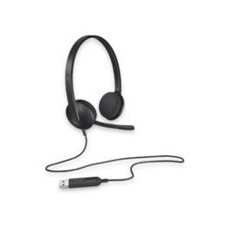 H340 USB HEADSET - BLACK.
