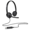 H340 USB HEADSET - BLACK.