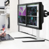 ATDEC FREESTANDING DUAL DESK MOUNT