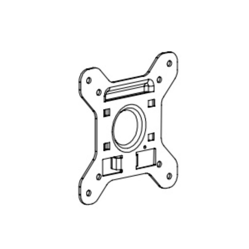 1040 WALL MOUNT/FULL MOTION/SILVER