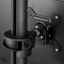 ATDEC DISPLAY DONUT POLE 1150MM BLACK