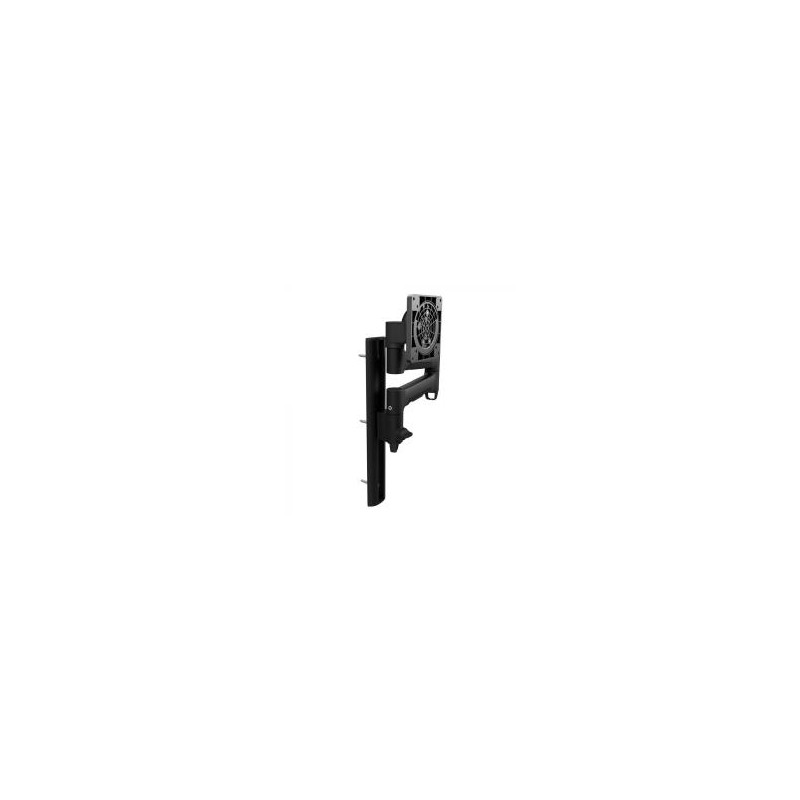 ATDEC 350MM WALL CHANNEL BLACK