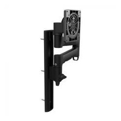 ATDEC 350MM WALL CHANNEL BLACK