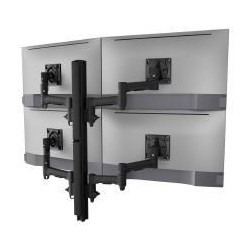 ATDEC QUAD DESK MOUNT SILVER
