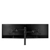 ATDEC DUAL DISPLAY MONITOR ARM SILVER