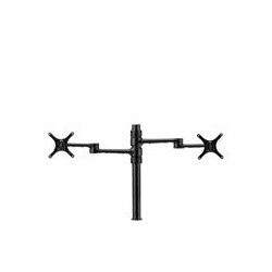 ATDEC DUAL DISPLAY MONITOR ARM SILVER