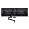 ATDEC DUAL RAIL DESK MOUNT SILVER