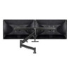 ATDEC DUAL RAIL DESK MOUNT SILVER