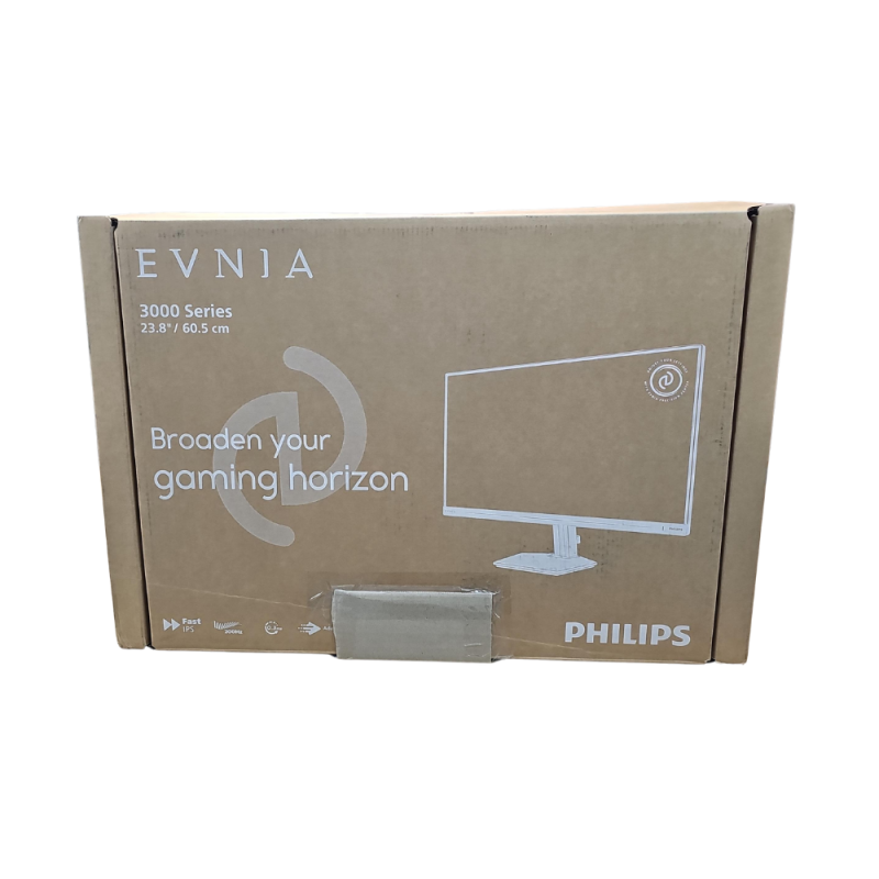 Philips 24M2N3200FQ 24" FHD IPS Monitor - Box damage only, patched up