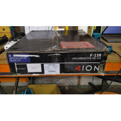 ION F15R 650VA LINE INTERACTIVE UPS 1RU RACK MOUNT UPS 4 X IEC C13 3YR ADV WARR