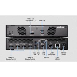 Matrox Extio 3 N3408 Receiver and Transmitter Appliance Bundle. Ex-Demo Stock. 2 YR WTY